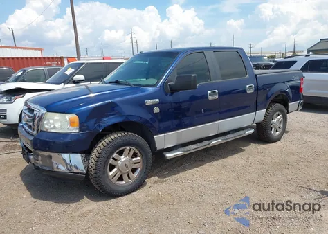 2007 Ford F-150 Xlt из США, поврежденный, VIN 1FTRW14W57FB81467